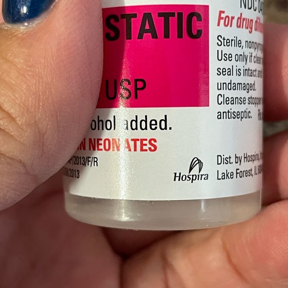 Bacteriostatic Water Multi dose 5 pack - Picture 3 of 3